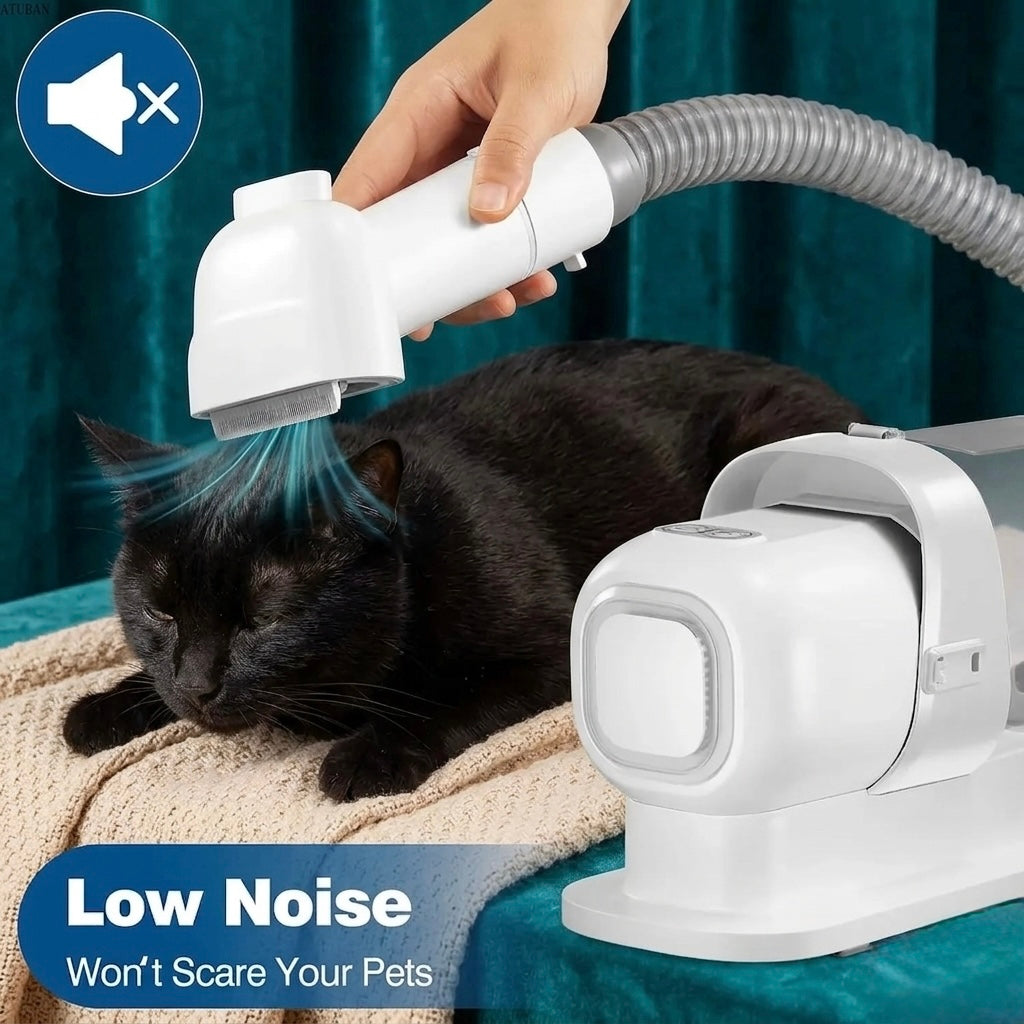 PawsyPro™ – Sistema di Toelettatura con Aspirazione Ciclonica