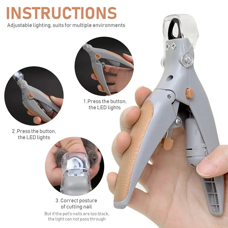 SafePaw™ - Tagliaunghie LED